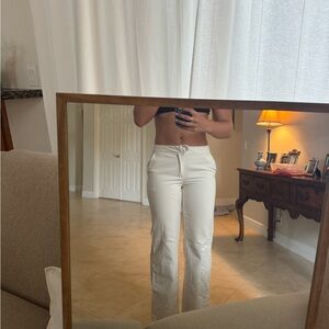 John Galt/brandy Melville, light cream pants